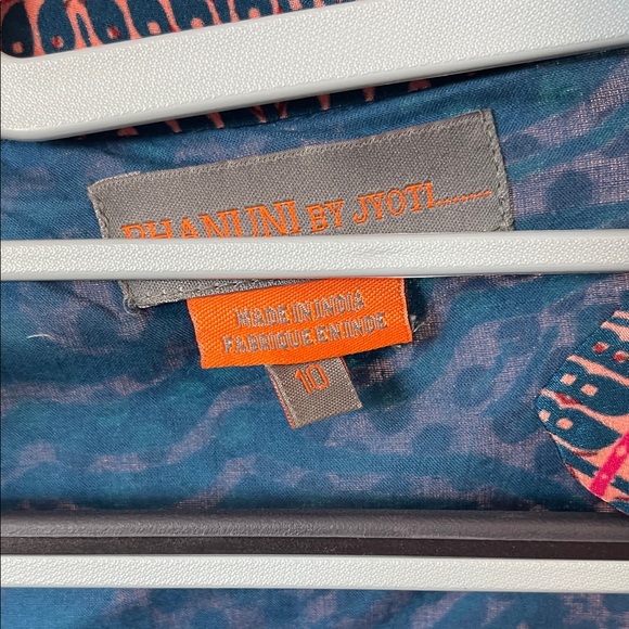 Anthropologie Colorful Patchwork Long Sleeve Dress - Picture 3 of 5